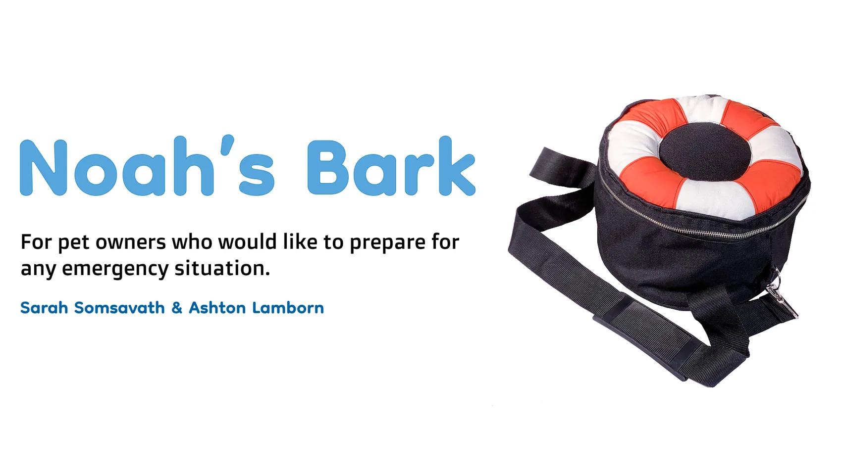 Noah’s Bark pet emergency preparedness research and app concept